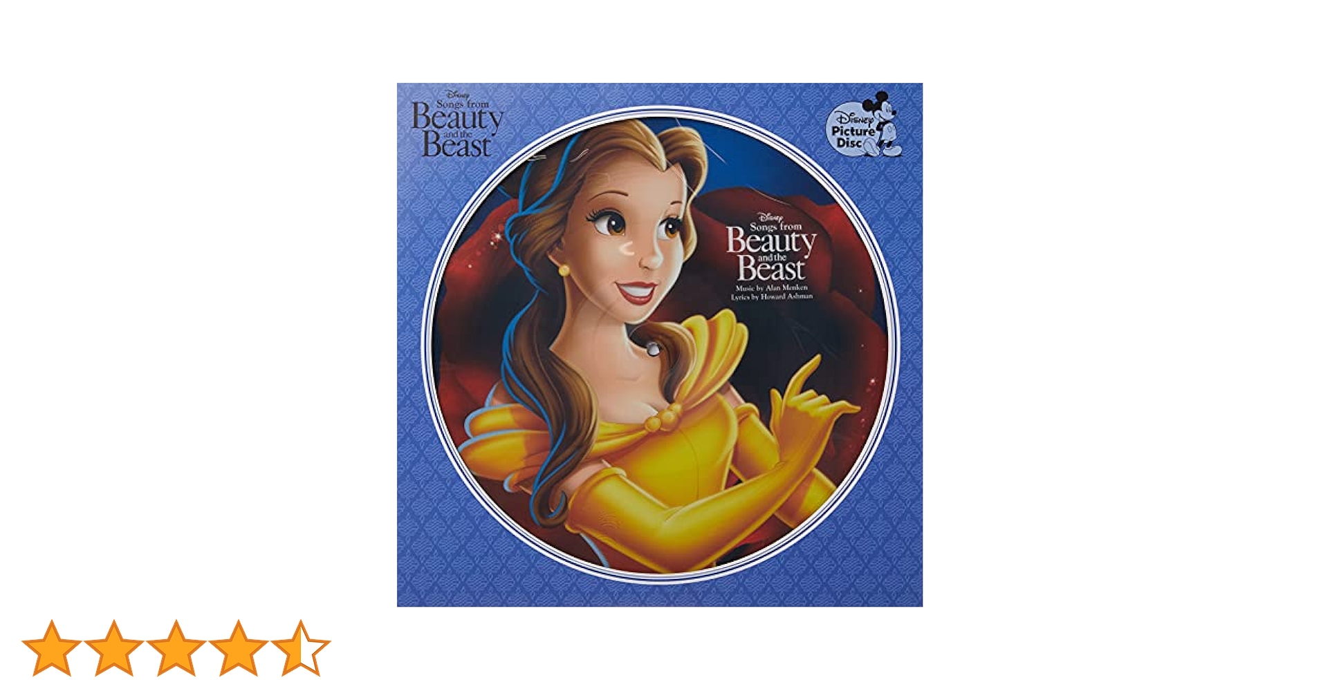 Amazon.co.jp: SONGS FROM BEAUTY AND THE BEAST [LP] (PICTURE